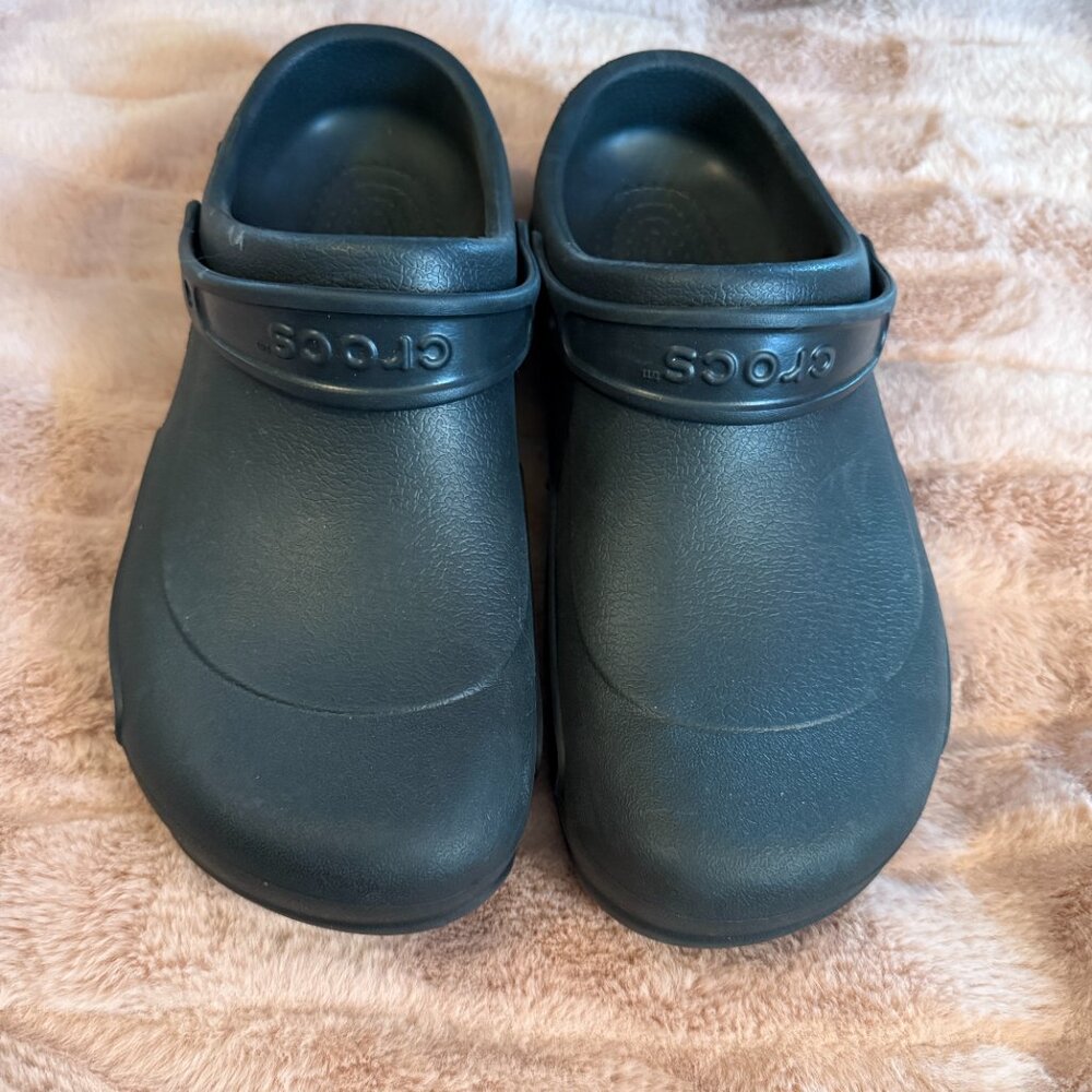 Bistro Style CROCS, black Mens size 12 - Picture 6 of 6